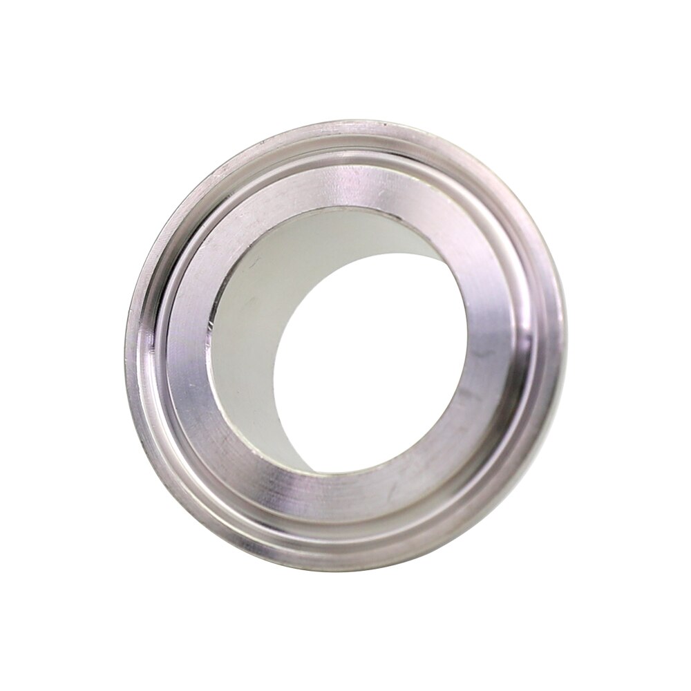 Ss 304 sanitærrør 19mm-219mm od rørsveis hylse tri klemme kløver type rustfritt stål flens for brygging av meieriprodukter