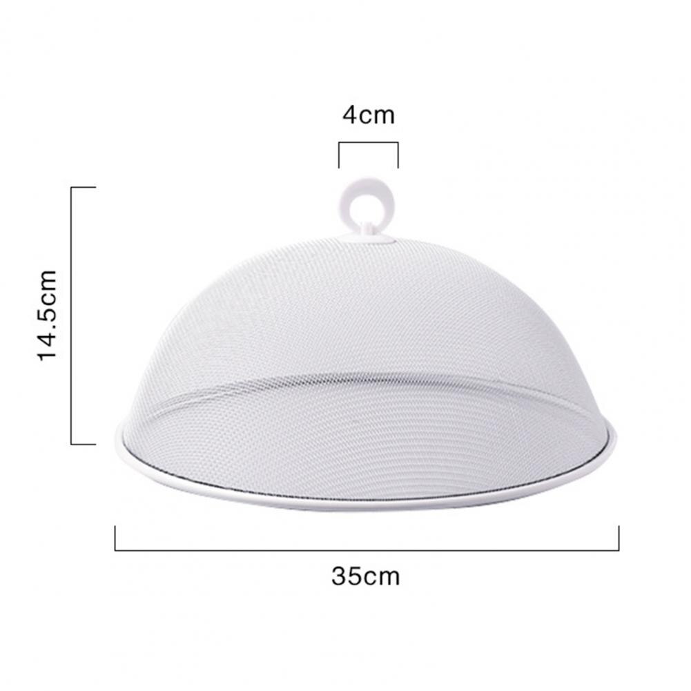 Reusable kitchen covers Food Cover with Ring Handle Fresh-Keeping Iron Table Mesh Cage Kitchen Tools kitchen accessories