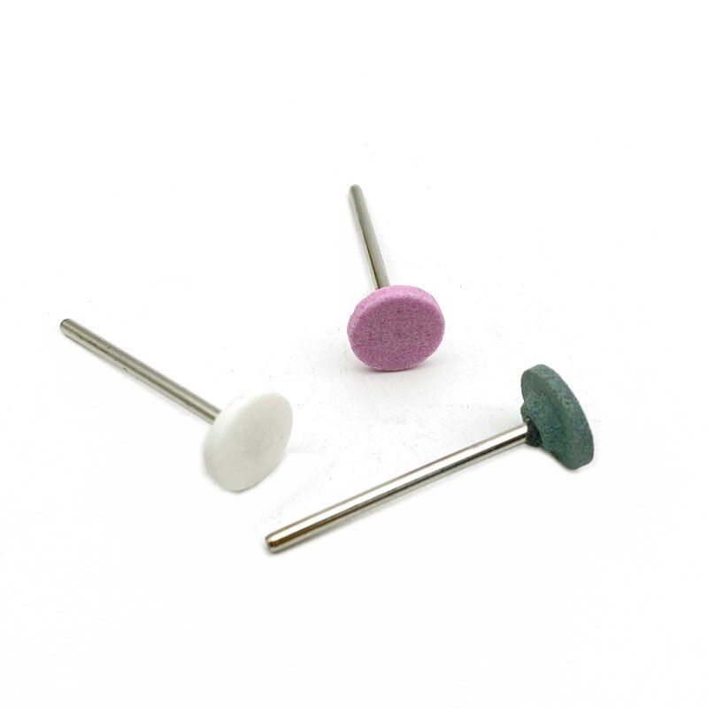 100 stk./æske assorteret dental sten slibe polermaskine bor sten negle bor bits dental lab materiale 2.35mm skaft