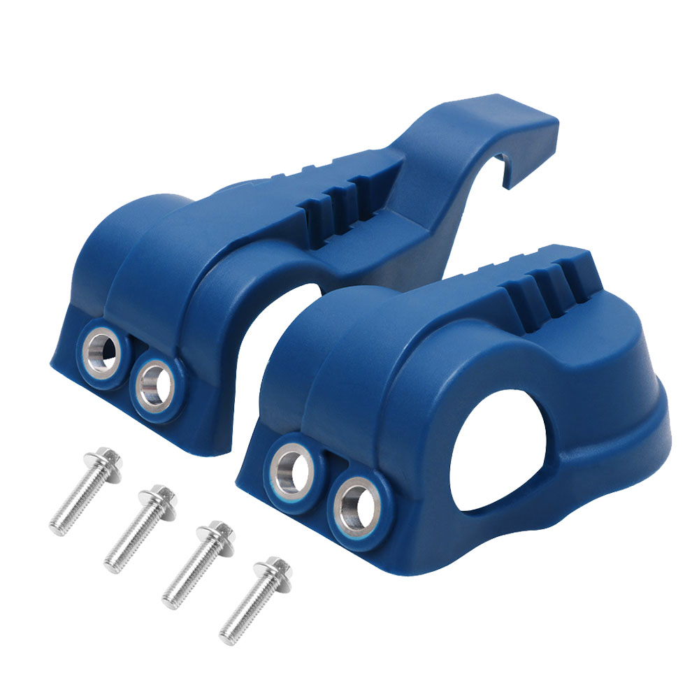 Protector de cubierta de zapato inferior de horquilla para motocicletas, Protector para KTM XC XCF XCW SX SXF EXC EXCF TPI Six Days 150 250 300 350 450 -2022: Azul