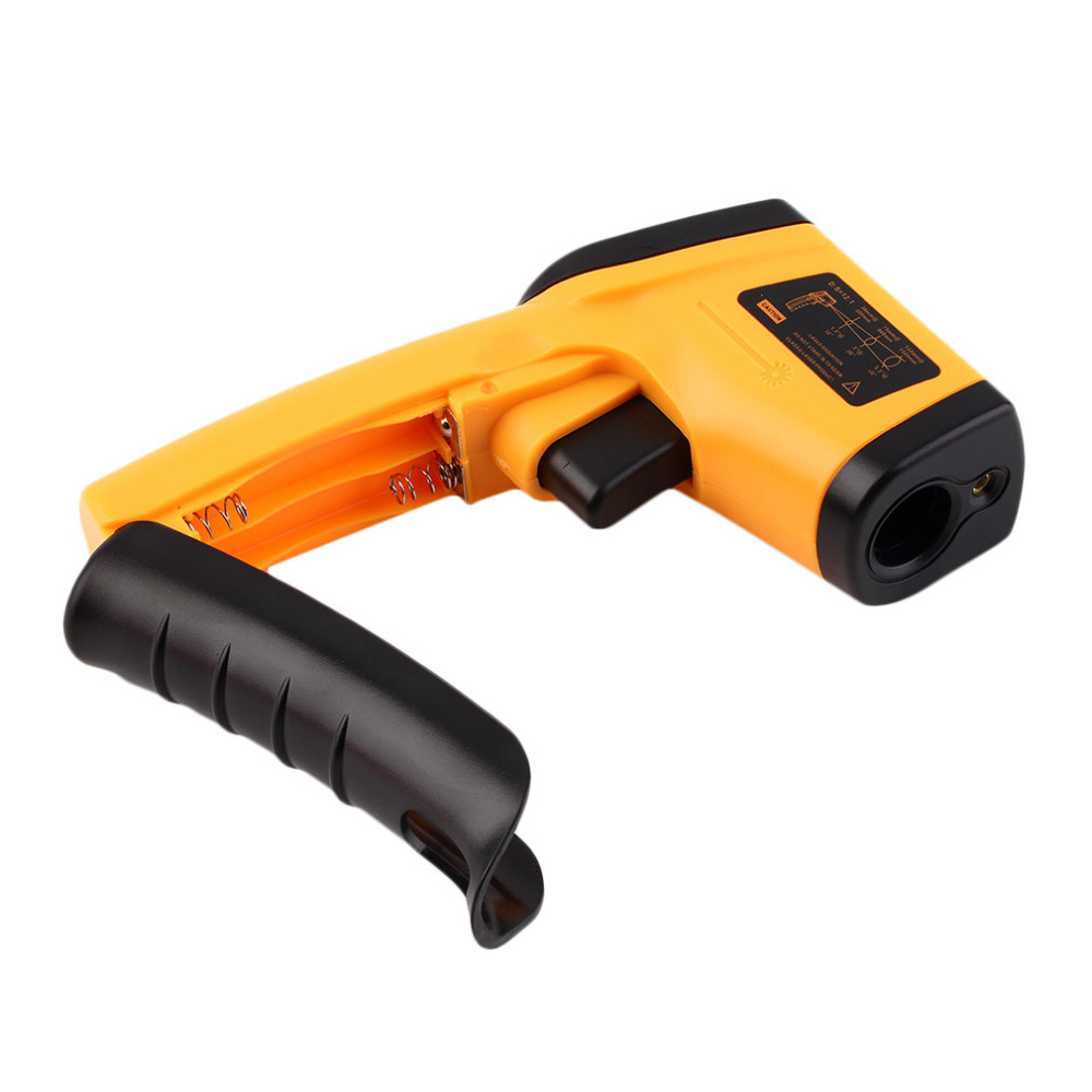 Draagbare GM320 Infrarood Thermometer C/F Non Contact Pyrometer Industriële Digitale Ir Temperatuur Meter -50 ~ 380 ℃ graden Celsius