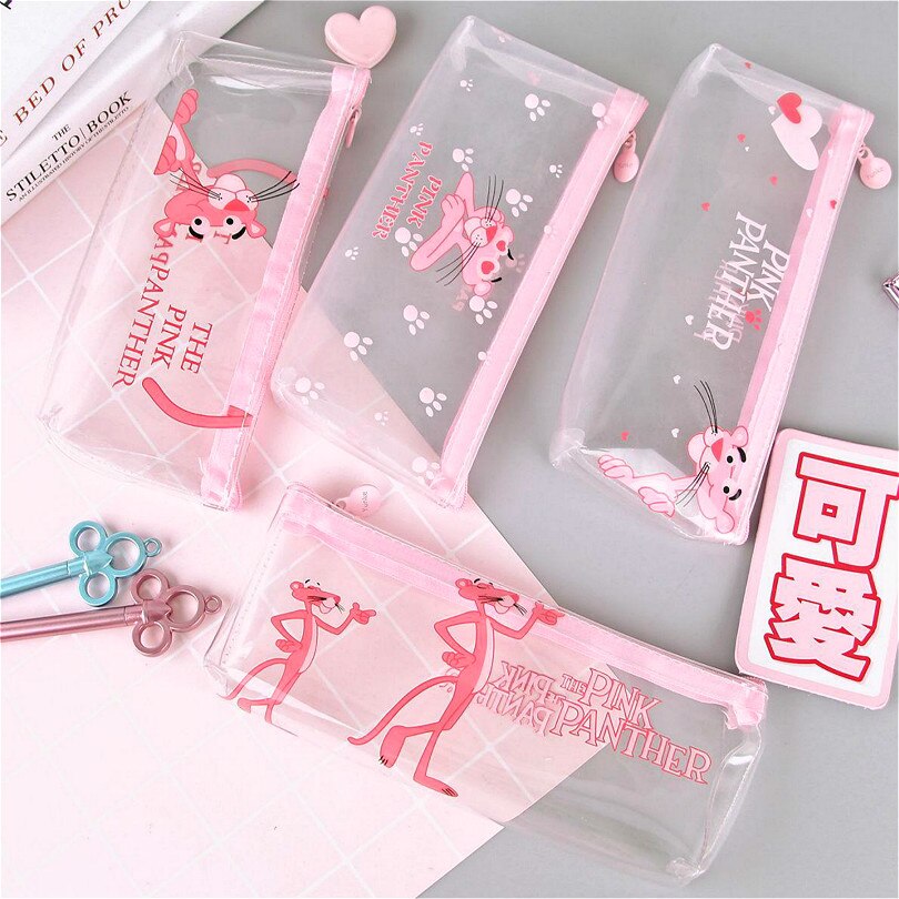 Estuche de lápices de leopardo, suministros escolares de , de papelería, caja de lápices para Colegio, herramientas,