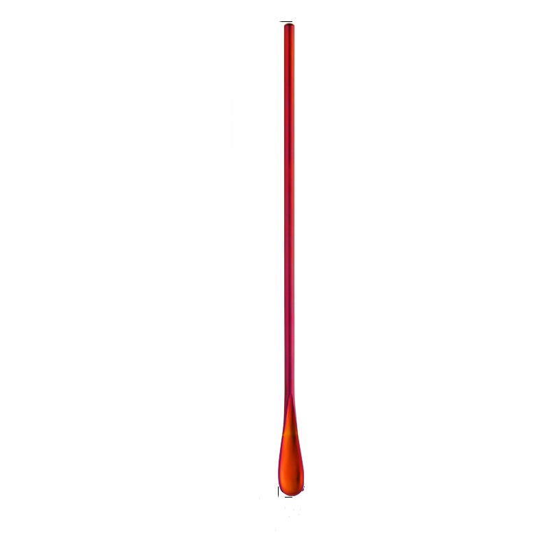 Stil rustfritt stål fargerike kaffescoops cocktail røreskje 13/22.5cm drink blandeskjeer for kjøkken kafé bar verktøy: Regnbue nr. .3 / S (13 x 1.3) cm