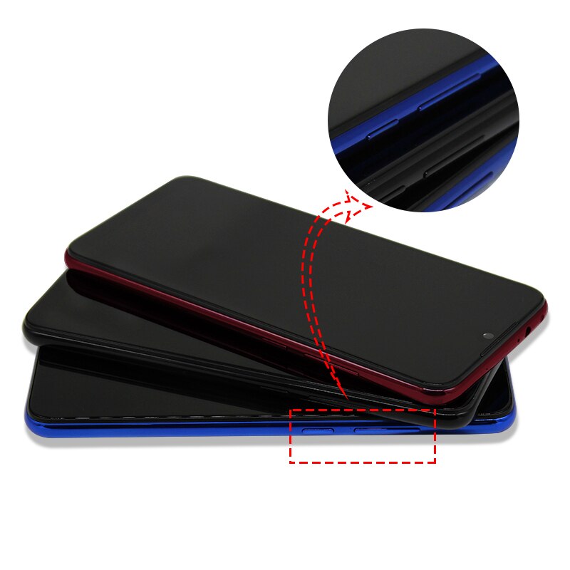10-Touch Display Voor Xiaomi Redmi Note 7 Lcd Touch Screen Met Frame Voor Redmi Note 7 Pro lcd Note7 Vervangende Onderdelen