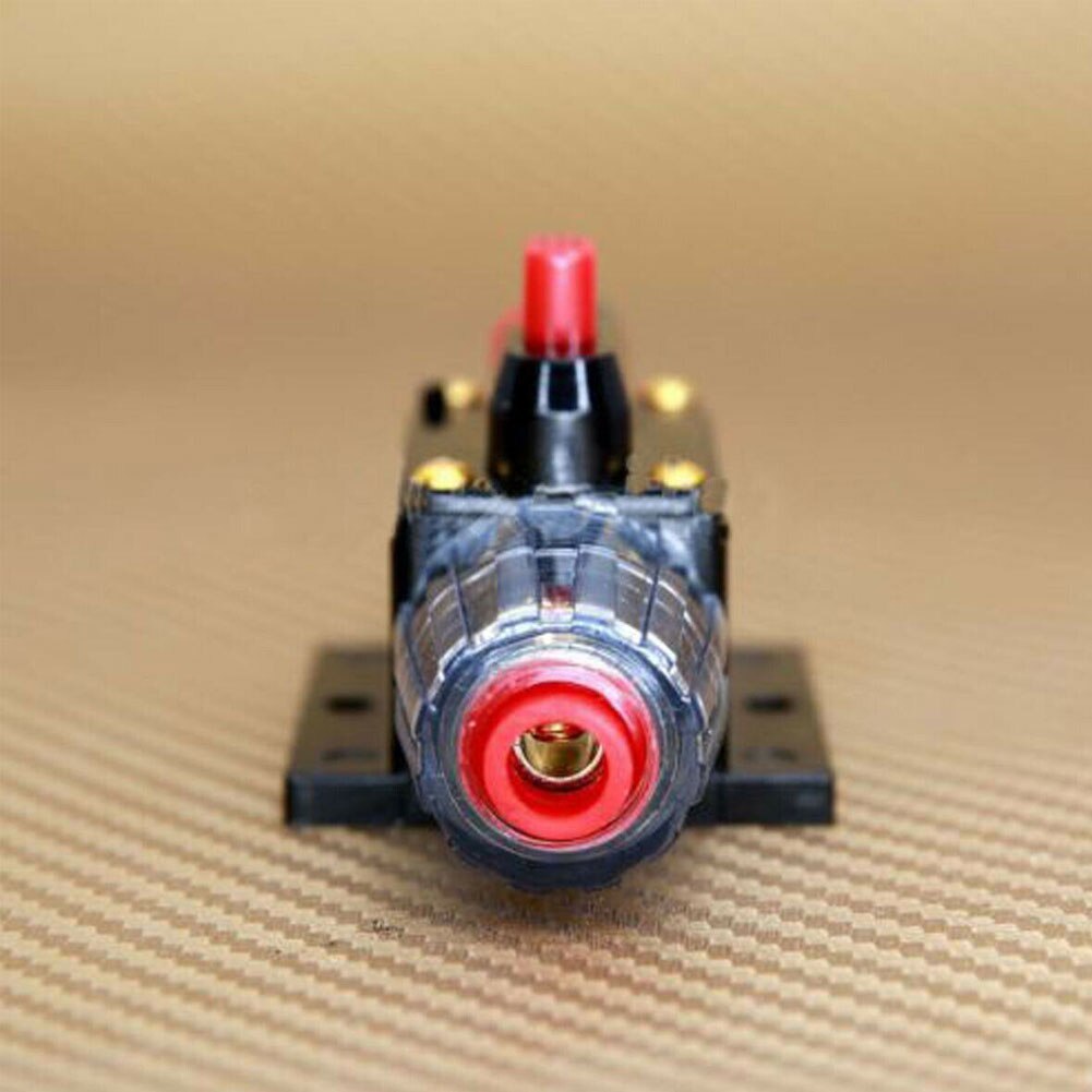 12V 24V 20-100A Auto Car Stereo Audio Thermal Circuit Breakers Reset table Fuse Holder overload Protector Push Button Switch