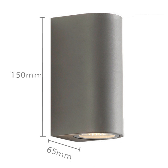 LED 5W Outdoor Wall Light GU10 Adjustable Folding Sconce Waterproof IP65 Outside Porch Lights Courtyard Garden Wall Lamp Fixture: green / 4W