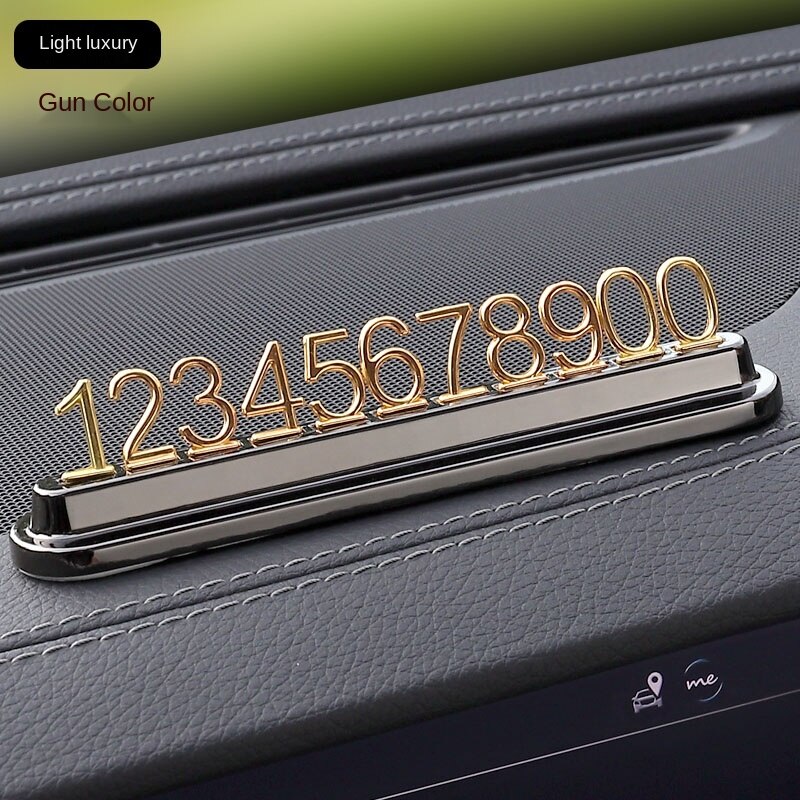 Car Temporary Parking Sign Car Car Moving Car Interior Decoration Supplies Decoration: Z