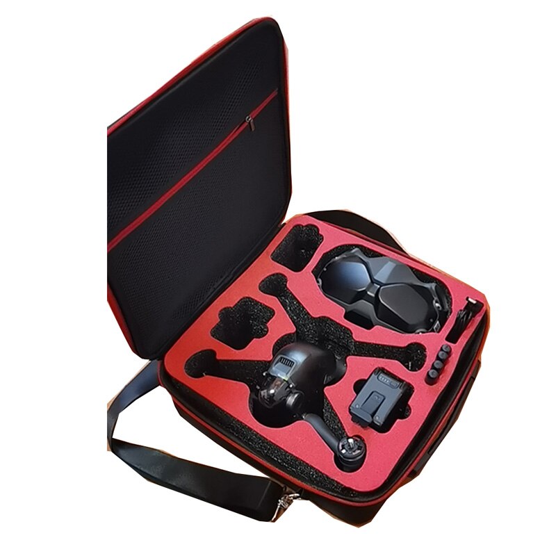 Portátil caso de transporte bolsa de ombro para dji fpv combo v2 óculos controle remoto acessórios saco armazenamento caixa