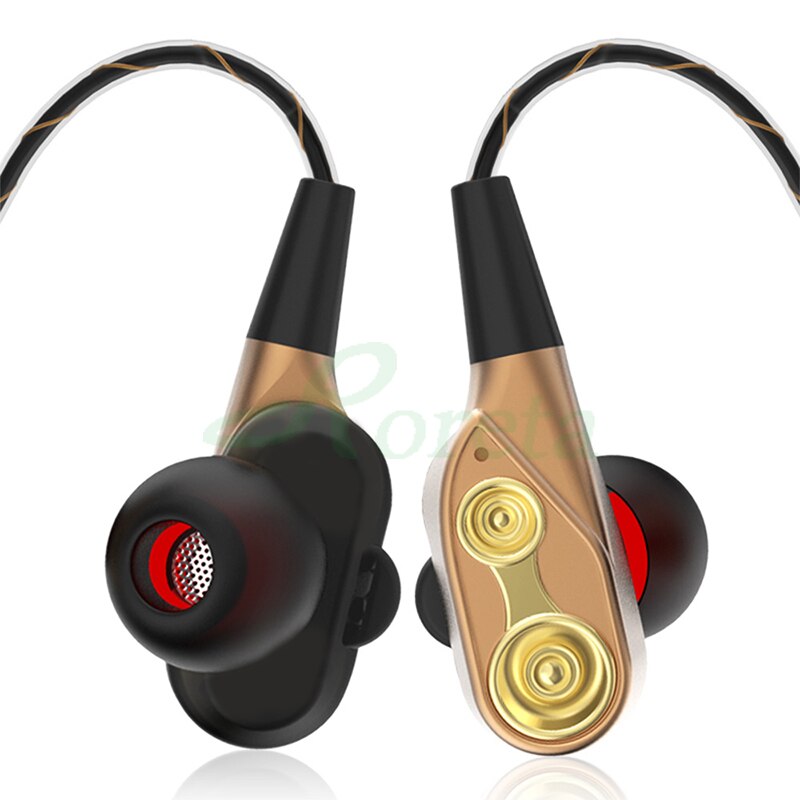 Roreta In-Ear Oortelefoon Stereo Bass Headset Met Ingebouwde Microfoon 3.5Mm Wired Oortelefoon Voor Smartphones