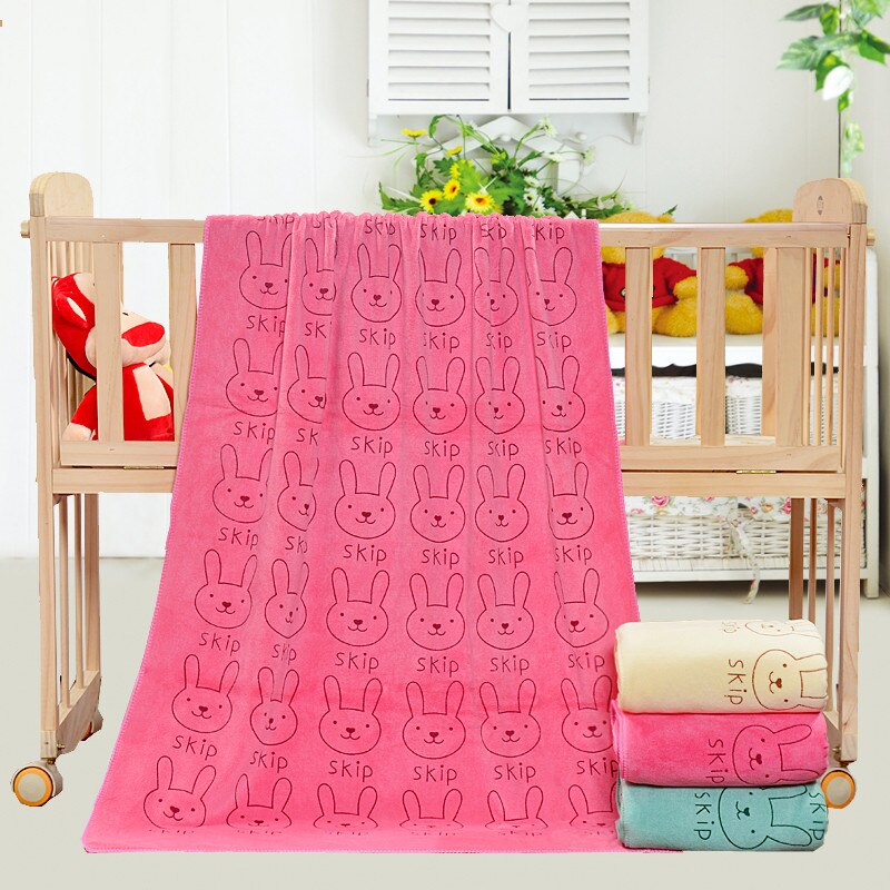Dog Pet Towel Microfiber Strong Absorbent Water Bath Pet Goods Towel Dry Hair Towels Dog Towels 35*75cm: Pink