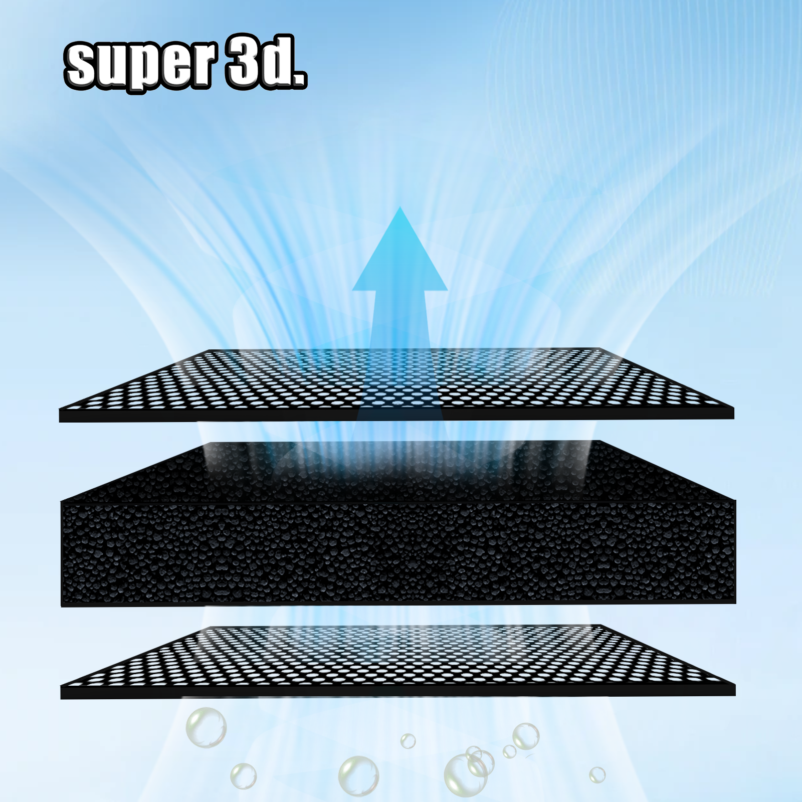 5 Stuks 3D-printer Actieve Kool Luchtfilterreiniger voor P1P P1S X1 P1