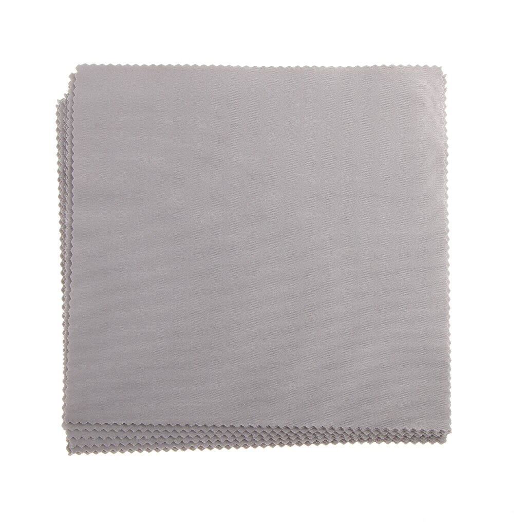 10Pcs Microfiber Reinigingsdoekje Brillen Scherm Camera Lens Cleaner: Gray