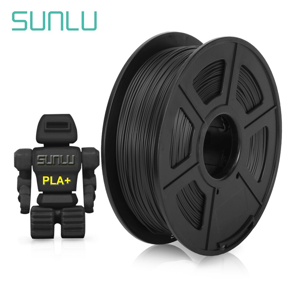 SUNLU 3D Filament PLA + 1.75mm For 3D Printer Plastic PLA PLUS 3D Printing Material Good Toughness