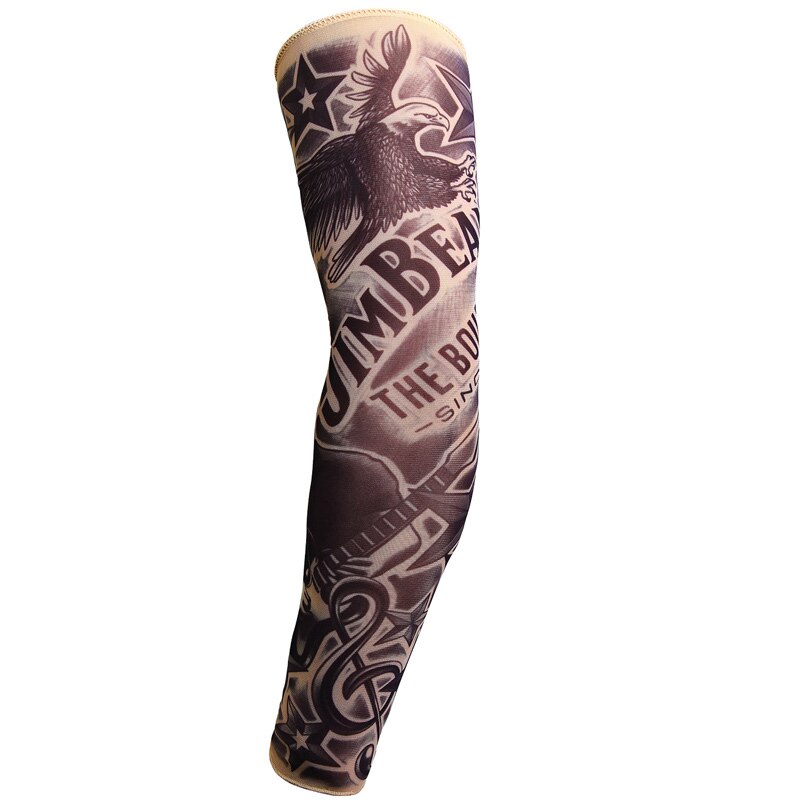 Manches de cyclisme pour vélo | Imprimé 3D de tatouage, Protection contre les UV, manches de bicyclette pour vtt, Protection des bras: c4-14