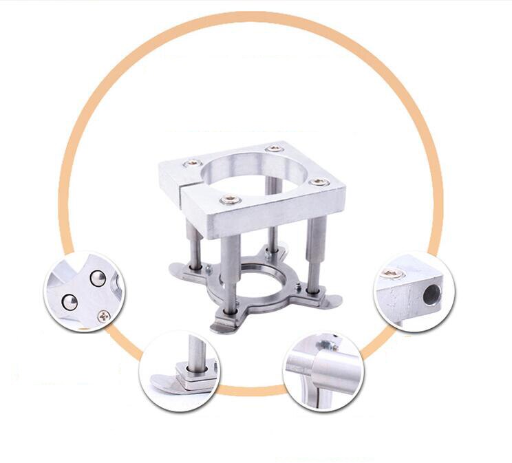 80mm Automatic Fixture Clamp Plate Device for CNC 1.5kw 2.2kw Spindle Motor 80mm-Fixture