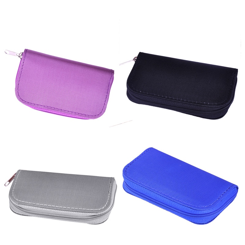 Memory Card Storage Carrying Case Holder Wallet 22slots For CF/SD/SDHC/MS/DS 3DS Game Accessory Memory Protector Memory Cards