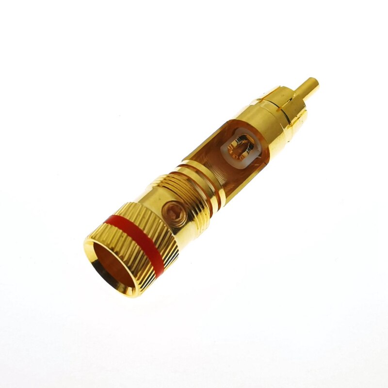 WBT-0144 Gold Überzog RCA Stecker RCA Stecker-in Typ AV o und Video Stecker Video Stecker Stecker