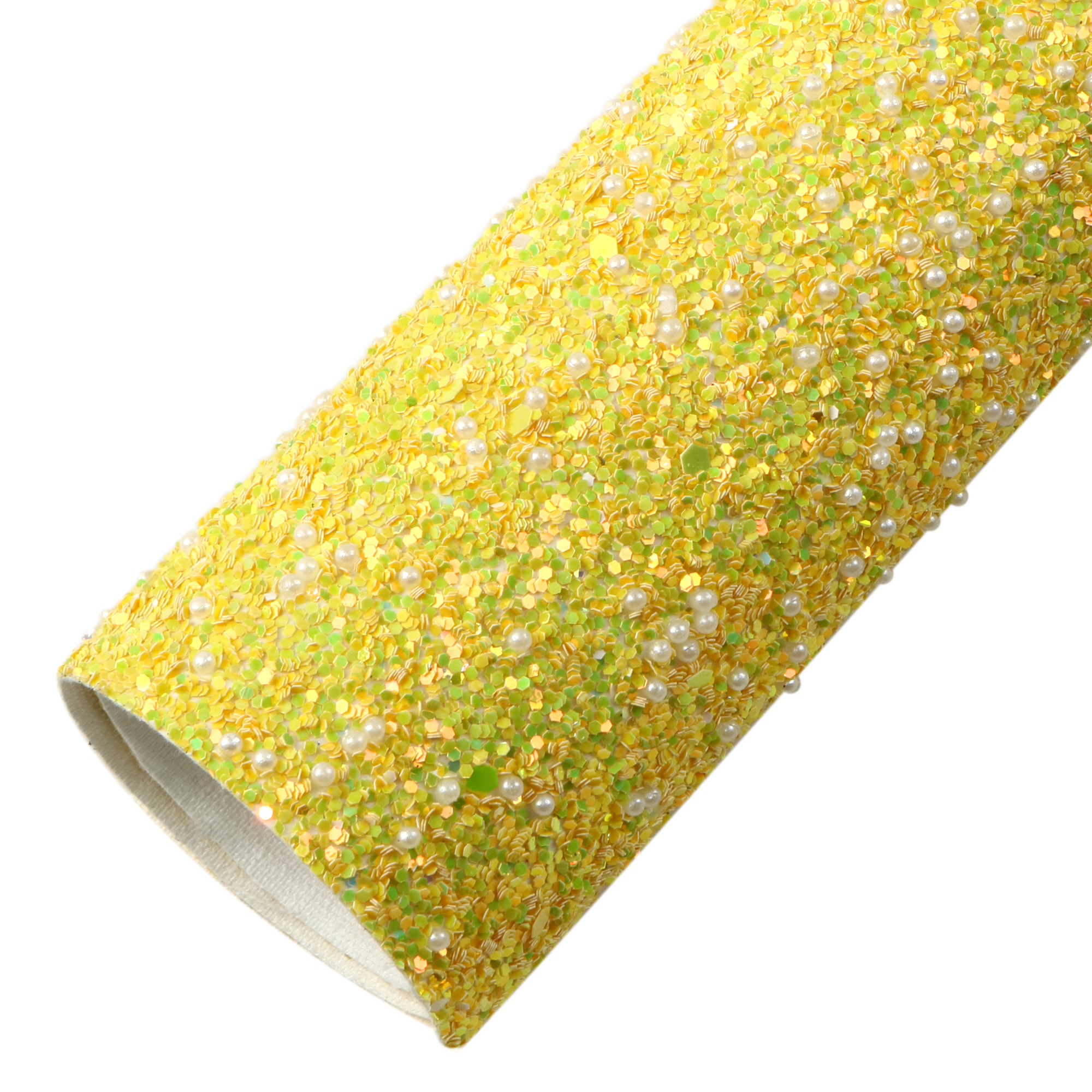 Shimmer Chunky Glitter Faux Lederen Lakens Parel Kralen Bedekt Effen Kleur Synthetisch Leer Stof 20X33Cm Voor Diy oorbellen Boog: 1149754001