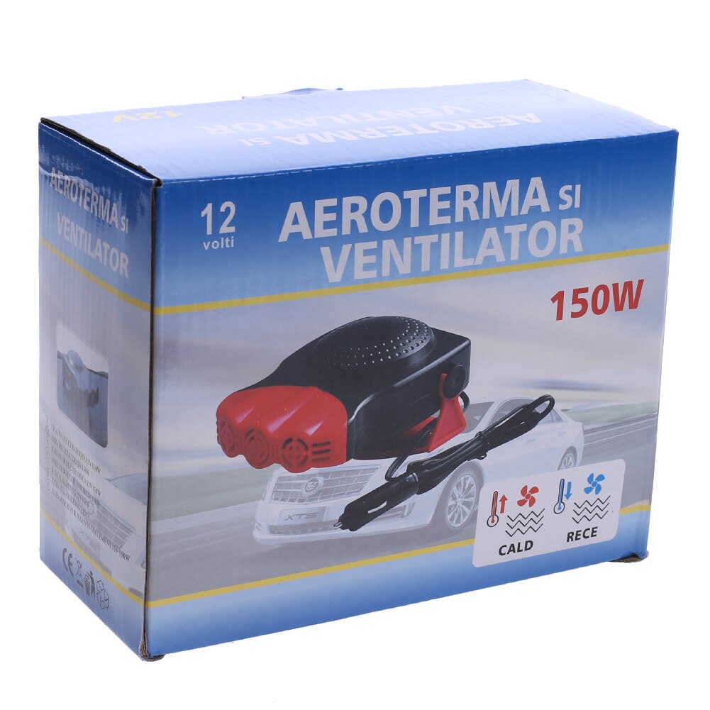 Auto Accessories Vehicle Heat150W Car Fan Heater Windshield Defroster Window Demister Car Van Vehicle Heat Insulation Box