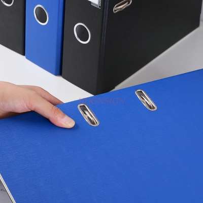 1 pcs A4 Binder Punch Folder 2 Hole Data Folder Office Personnel File Folder