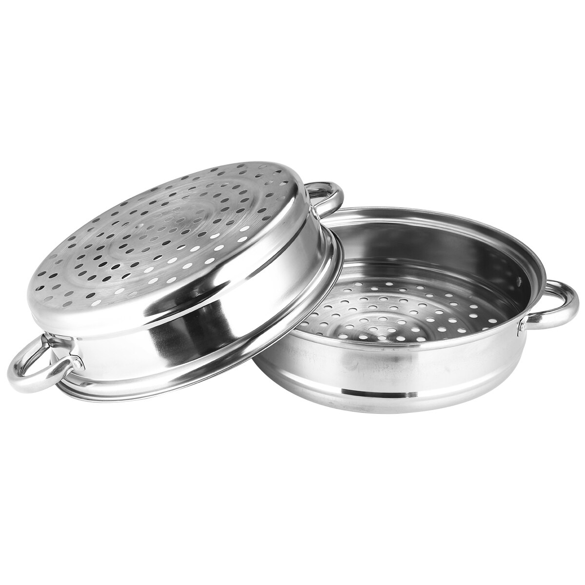 Cooking Steamer 3 Tier Steamer Saucepan Pot Stainless Steel 27.5 Cm For Steamed Stuffed Bun Fish Kitchen Utensil