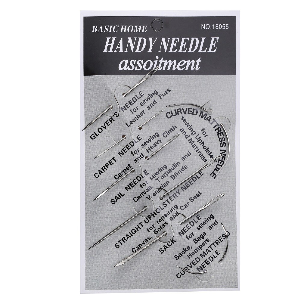 Leather Craft Tools Kit Hand Sewing Stitching Punch Carving Work Saddle DIY Leathercraft Sewing Set