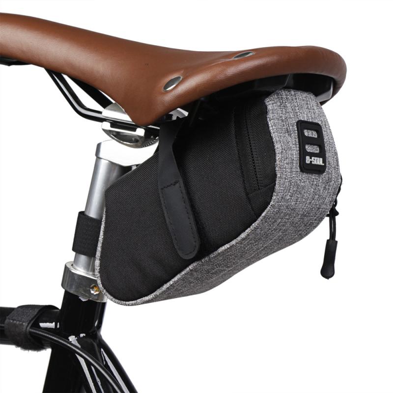 B-soul Portable Waterproof Bike Bicycle Saddle Bag Cycling Seat Pouch Bicycle Tail Bags Rear Pannier Cycling Equipment: 03