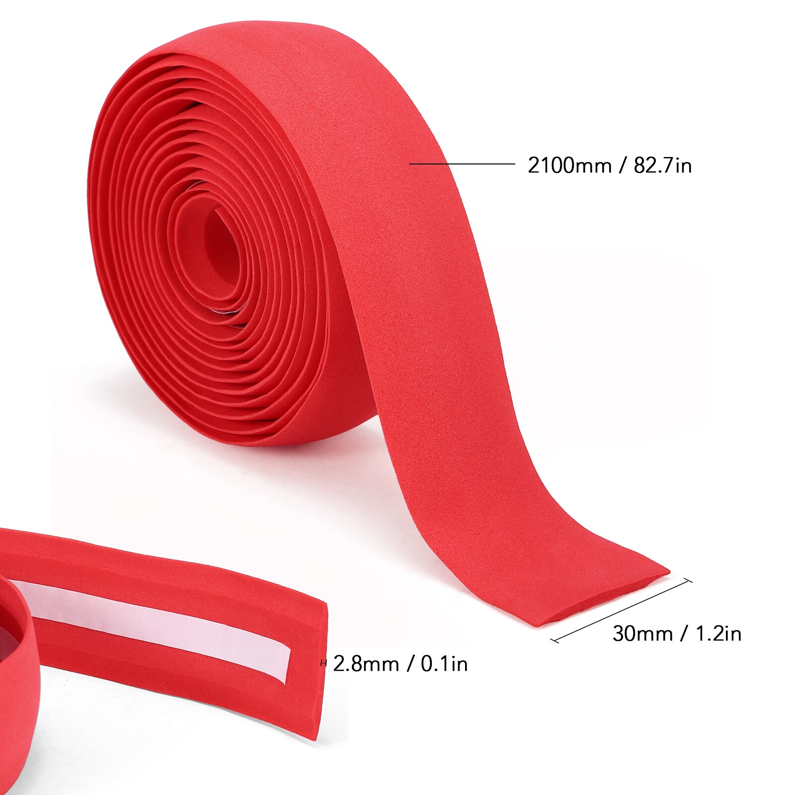 2 stk /4 stk cykelstyr bånd bånd åndbar skridsikker cykelstyr bælte eva bar tape cykel skridsikker tape