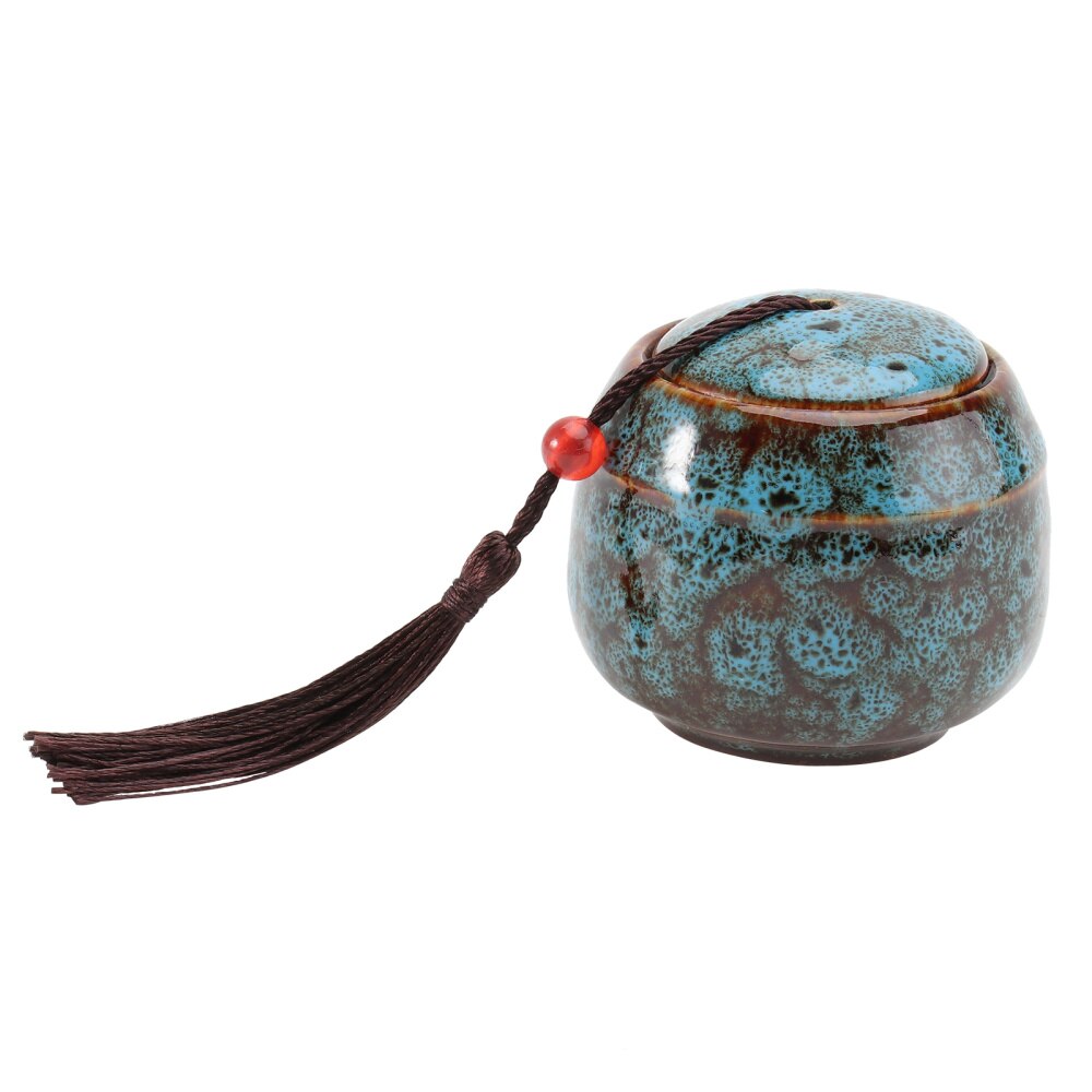 1pc aspotten voor huisdieren, praktische asdoos voor huisdieren, keramische aspot voor huisdieren: Blauw