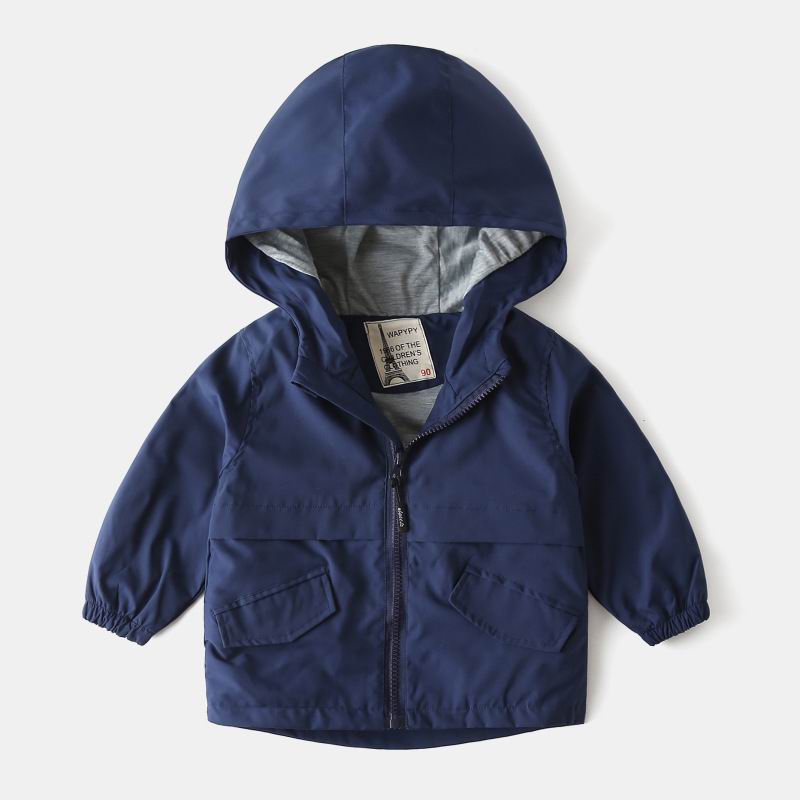 Chaquetas informales de manga larga para niños, abrigos para bebés, ropa E4008, novedad de: navy / 100cm
