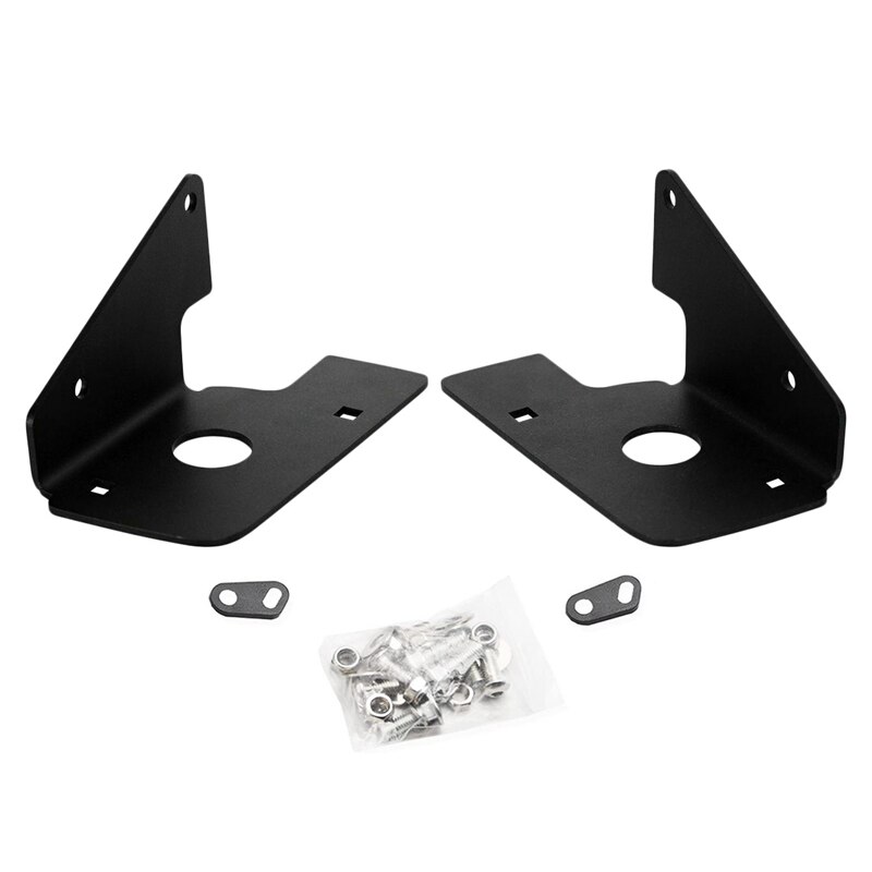 Car LED Fog Light Mounting Brackets Kit for 2007-13 Chevy 1500 & 2007-17 2500 3500