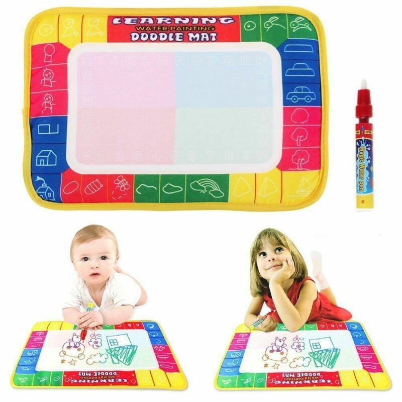 Aankomst Kid 'S Tekening Water Pen Schilderen Doodle Aquadoodle Mat Board Kinderen Speelgoed