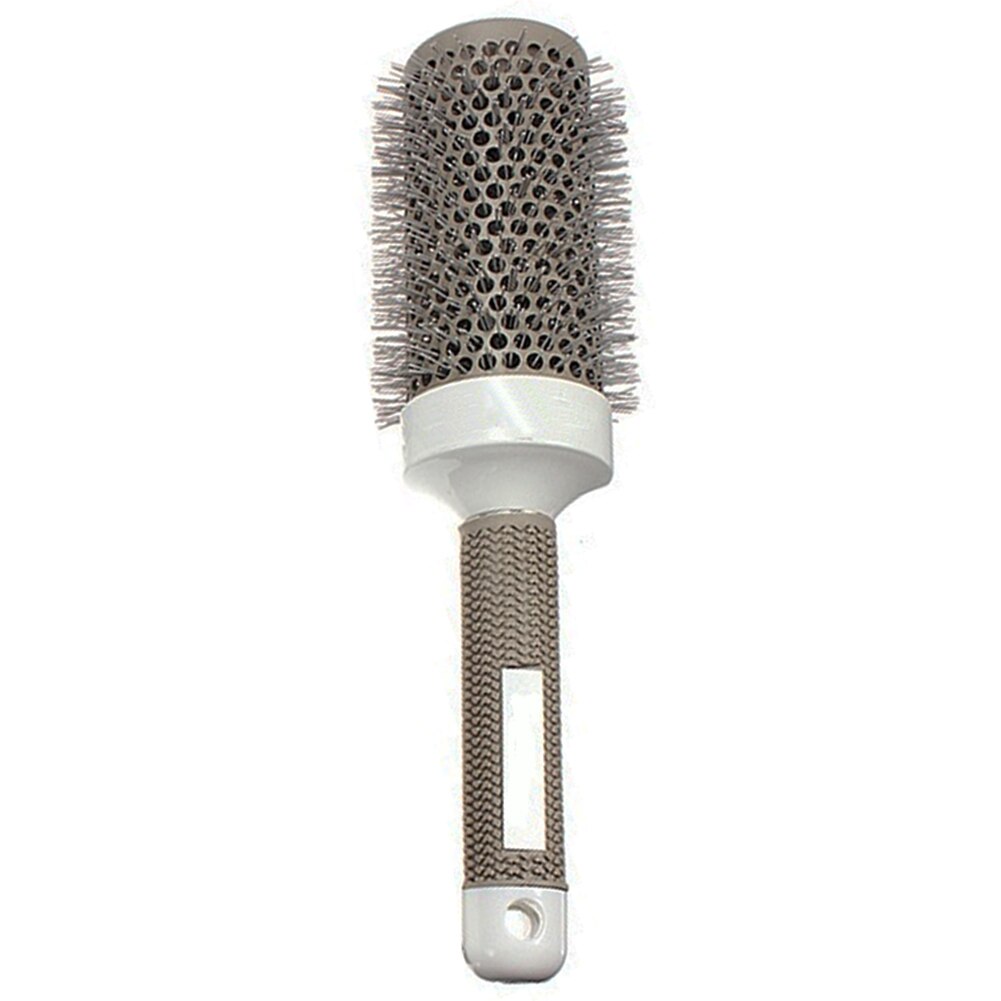 Hairdressing Brushes Ceramic Ionic Round Comb Salon Hair Styling Tools Brushes @: 53cm