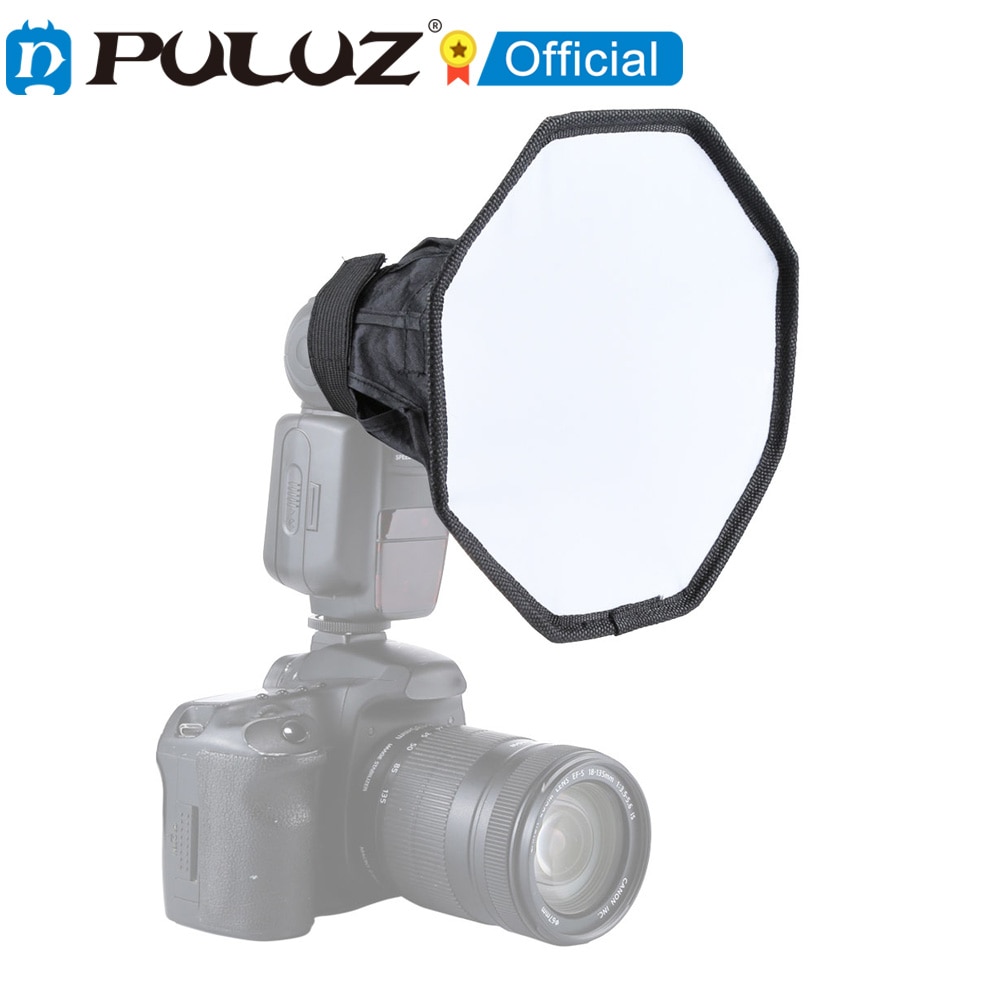 Puluz Studio Softbox 20Cm Opvouwbaar Soft Flash Light Diffuser Box Camera Fotografie Softbox Studio Licht Diffuser