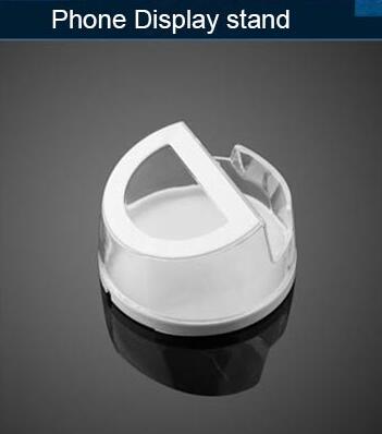 Transparenter kunststoff-displayständer mit ipad-sicherheitshalterung für apple-, huawei-, samsung- und xiaomi-tablets/smartphones (einzelhandelsgeschäft): Telefonständer