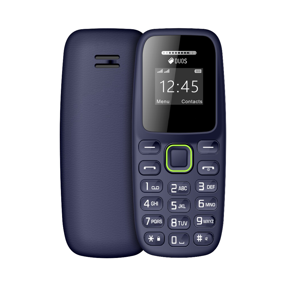 BM310 Piccoli telefoni cellulari Auricolare Bluetooth sbloccato Telefono Registrazione automatica delle chiamate a bassa radiazione Doppio telefono cellulare piccolo SIM: Blu