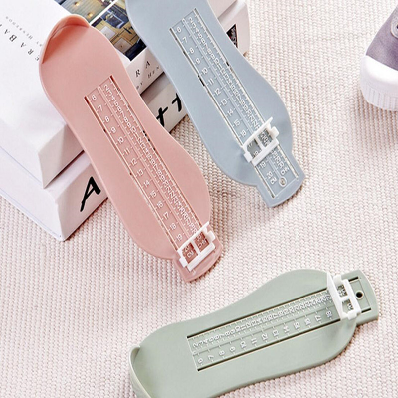 1 Stuks Ruler Nail Care Voet Gauge Baby Kid Heerser Schoenen Maat Meten Heerser Lengte Groeiende Fitting Ruler Tool Maatregelen