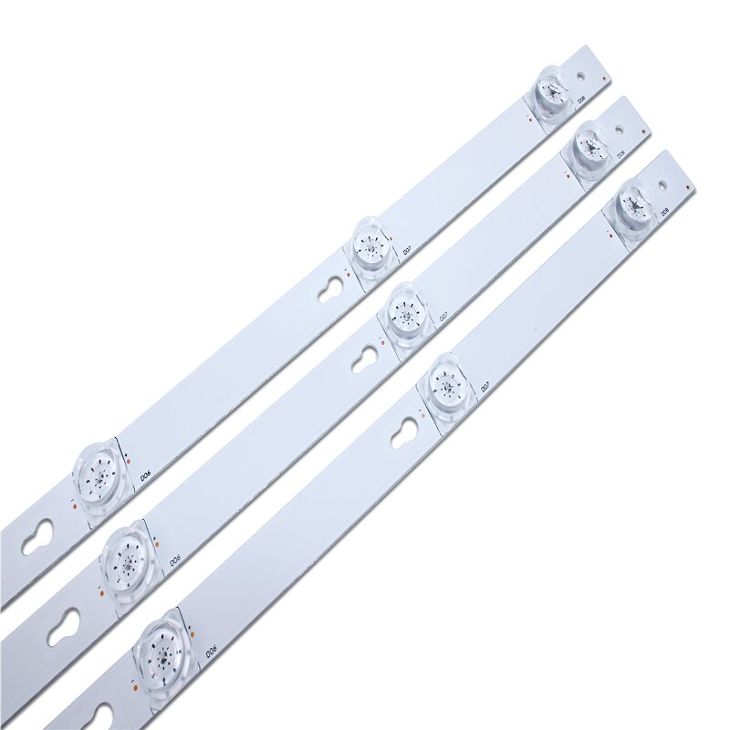 LED backlight strip 8 lamp voor TCL 43 "TV D43A810 L43F1B L43P1A-F 43HR330M08A2 V5 Shine0n 2D02636 DS-4C-LB4308-HR02J