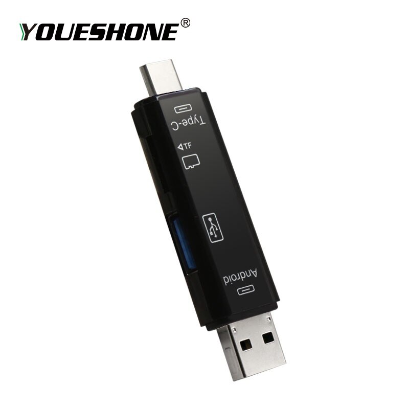 Mini 5 gbit/s superspeed usb 3.0 micro sd/sdxc tf-kartenleser-adapter mac os pro 17, märz 24: Schwarz
