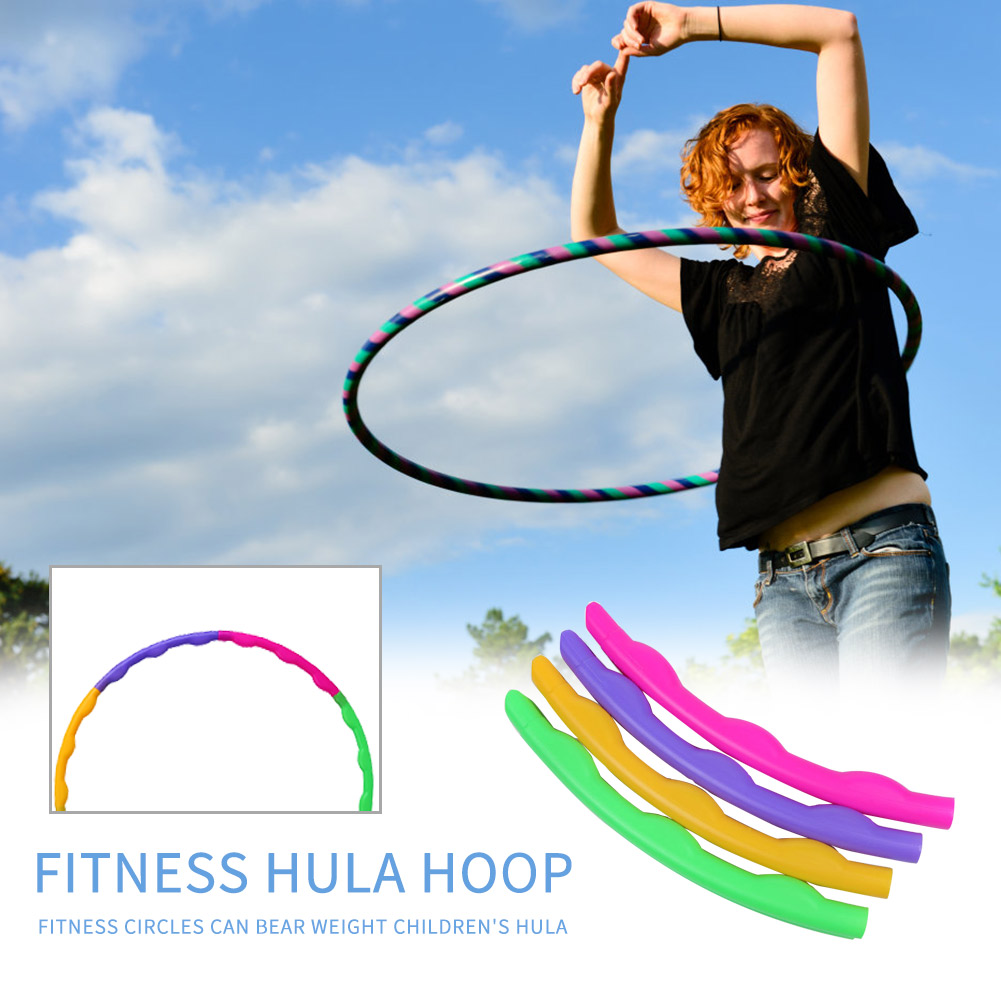 Waist Exercise Hoops Weighted Children Massage Gymnastics Loops Waist Exercise Sports Fitness Hoops Exercise Equipment