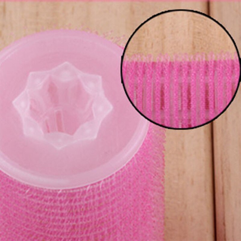 2 sztuk samoprzylepne wałek robić włosów dla grzywka Dom salon DIY fryzjerstwo lokówki magiczne plastikowe duże stylizacja włosów przybory kosmetyczne