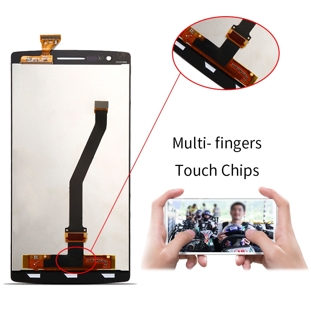 Sinbeda For OnePlus One LCD Screen A0001 LCD Display Touch Screen Digitizer For oneplus one Display