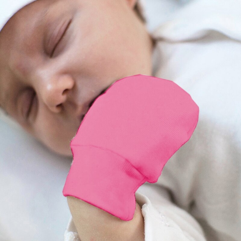 3 Pair/set Baby Cotton Mitten Newborn Anti-eat Hand Anti-Grab Face Protect Glove Baby Mitten