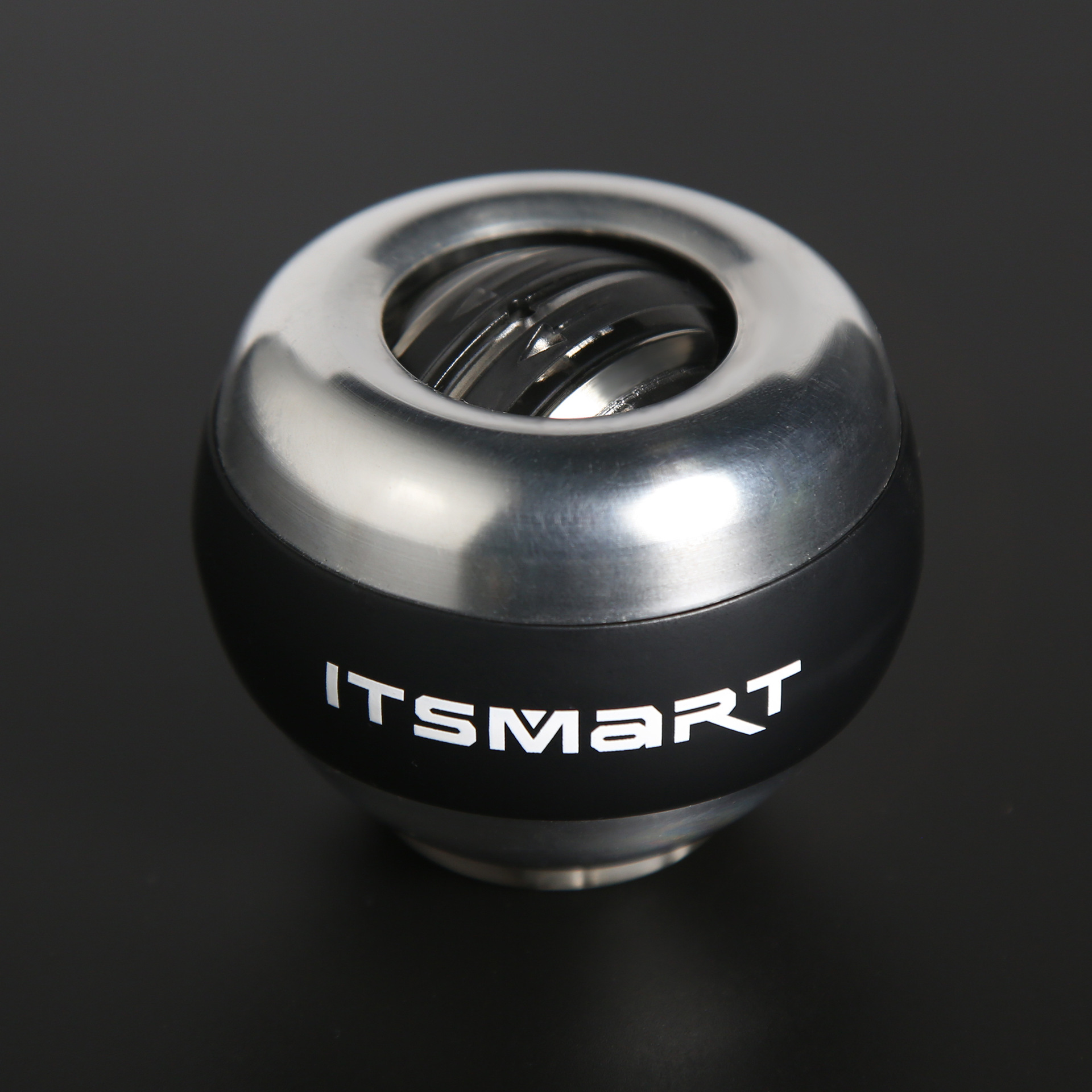 Muscle Power Ball Self-start Wrist Ball Trainer Relax Gyroscope Power Ball Gyro Arm Exerciser Strengthener Fitness Equipments: Metal with light