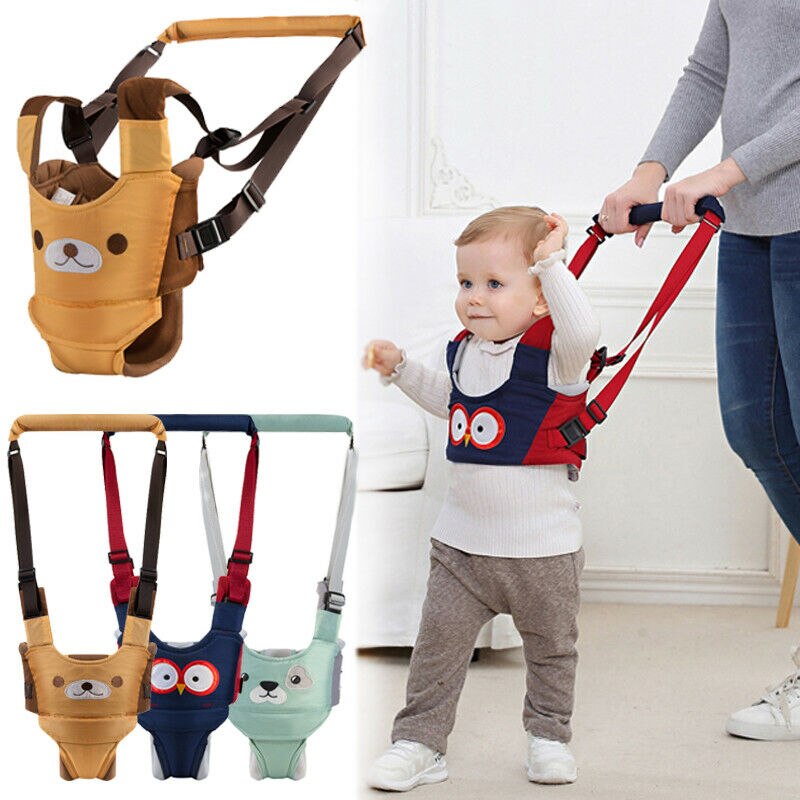 Toddler Baby Boy Girl Leashes Walking Harnesses Backpack For Little Children Kids Assistant Learning Safety Reins Harness Walker