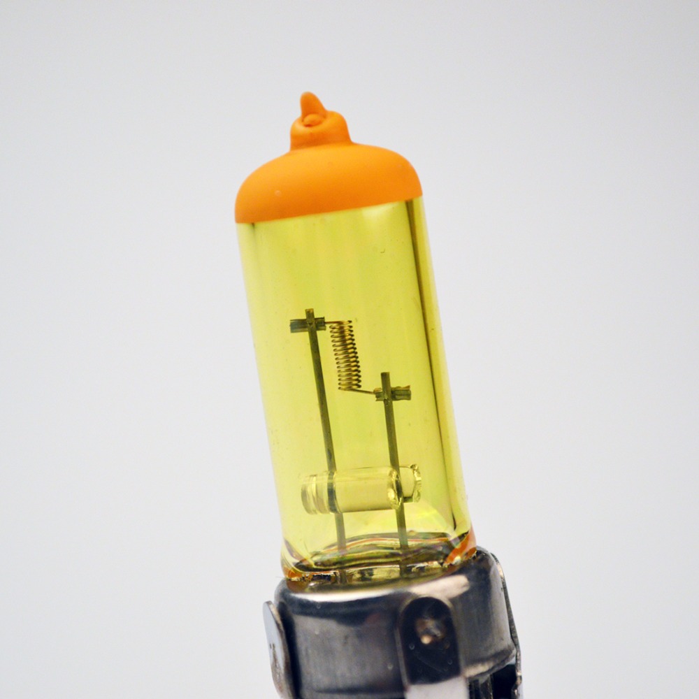 Hippcron 1 stück HB4 9006 Gelb Halogenlampe 3000 karat 12 v 55 watt P22d Auto Scheinwerfer Quarz Glas Auto lampe