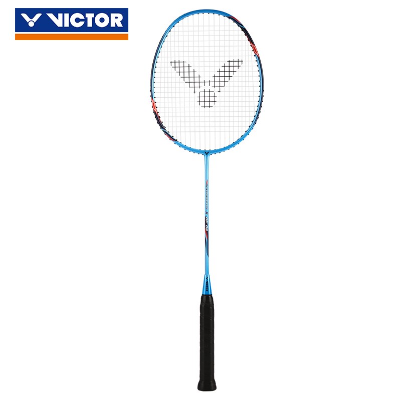 Raquette de Badminton professionnelle d'origine Victor en carbone avec poignée de sac BRS1900 CHA9500 JS DF90 Tk100 HXDF80