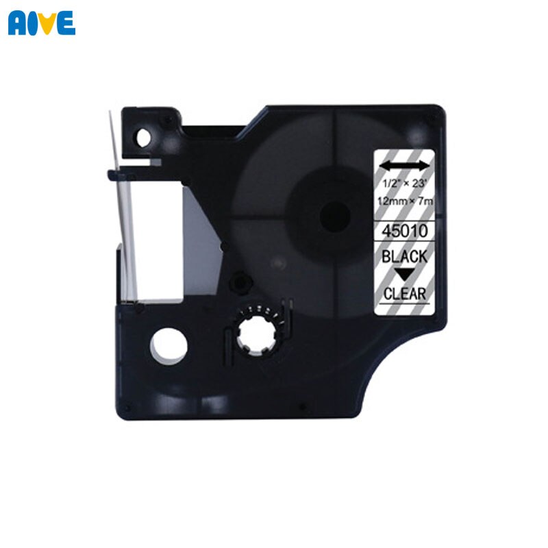 Aive 12MM Multicolor 45013 40913 43613 45018 40918 45016 Compatible Dymo D1 Label Tapes for Dymo label manager LM160 LM280 PNP