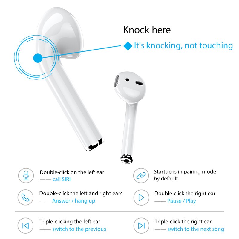 Draadloze Bluetooth Stereo Oordopjes Hartslagmeter Sport Headset En Horloge Combo Voor Ios Android