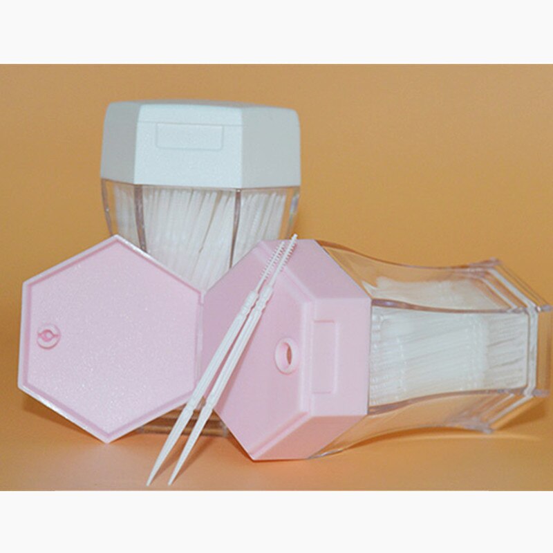 200pcs/set Plastic double-head Brushed Toothpick Soft Oral Care 6.2 Cm Floss Toothpick Teeth Care Floss Pick Portable